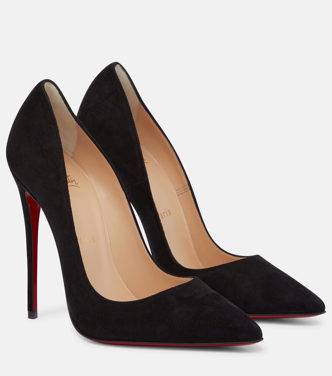 

Замшевые туфли So Kate 120 Christian Louboutin, черный