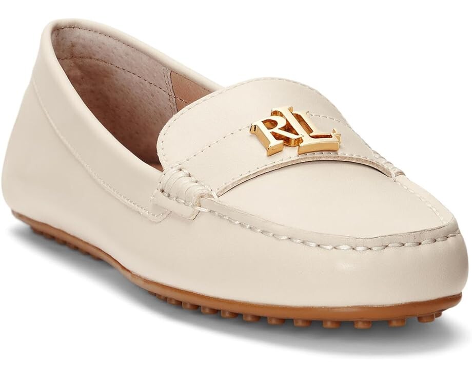 

Лоферы LAUREN Ralph Lauren Barnsbury Nappa Leather Driver, цвет Explorer Sand