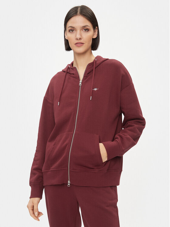 

Толстовка свободного кроя Gant, красный