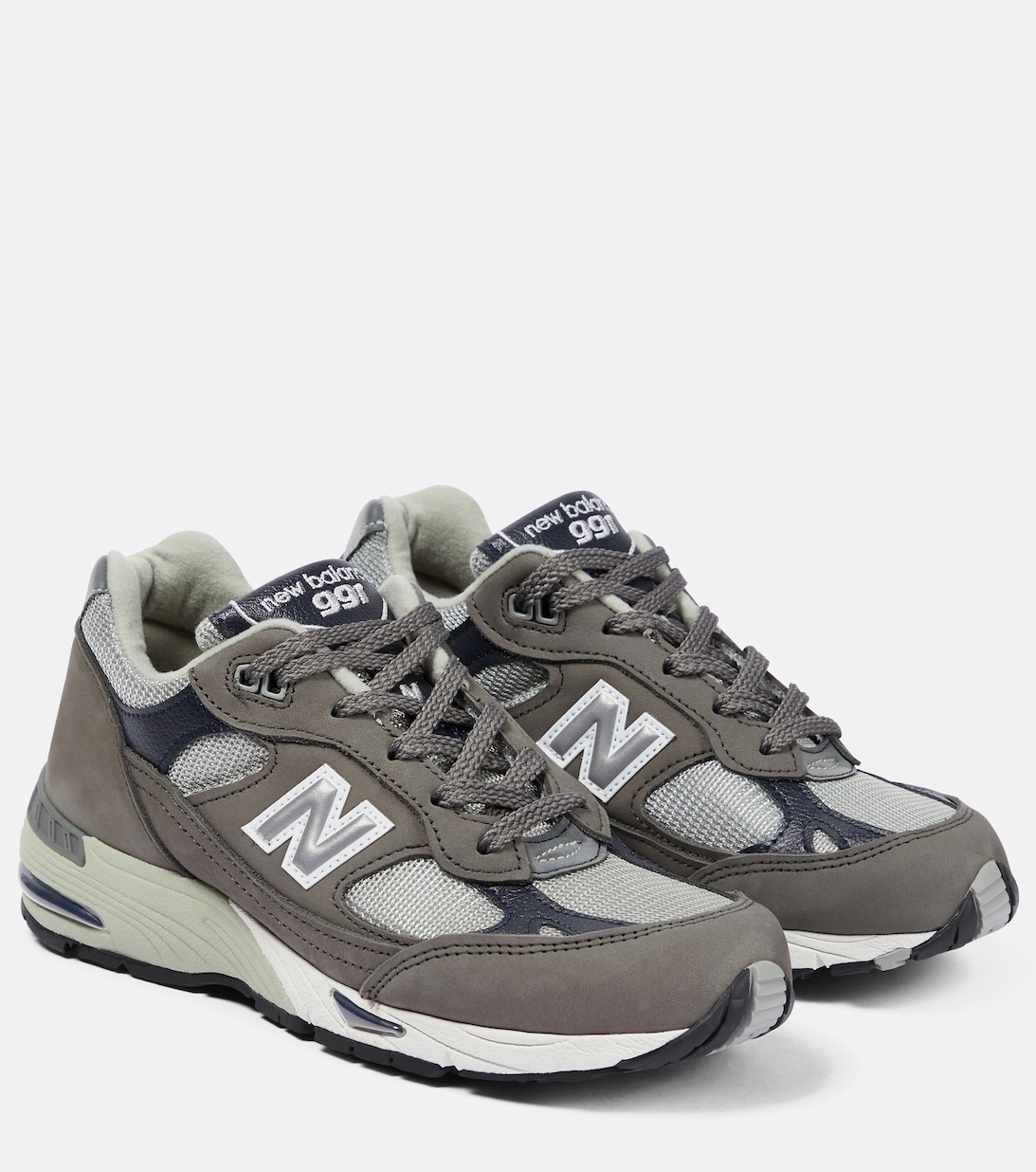 

Кроссовки Made in UK 991 New Balance, разноцветный