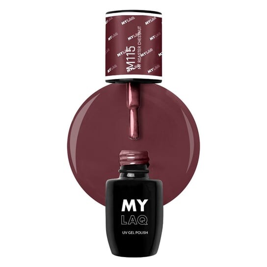 

Гибридный лак для ногтей, 5 мл MylaQ, My Roasted Chestnut M115