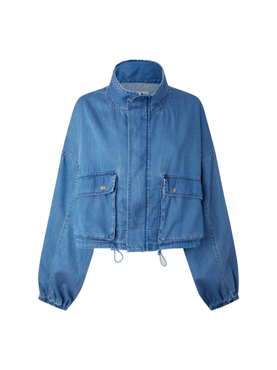 

Межсезонная куртка Pepe Jeans EVIE, синий джинсовый