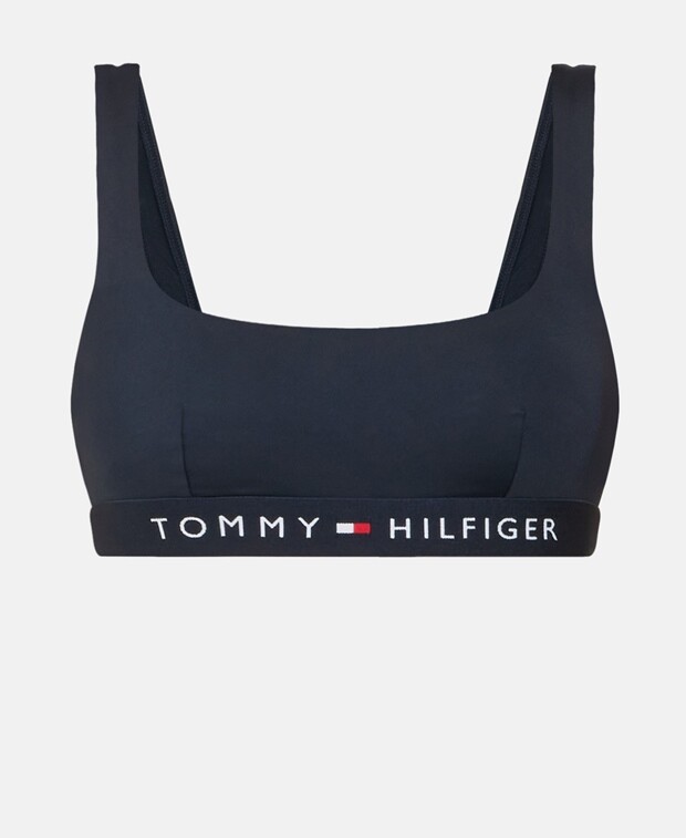 

Бикини-топ Tommy Hilfiger, темно-синий