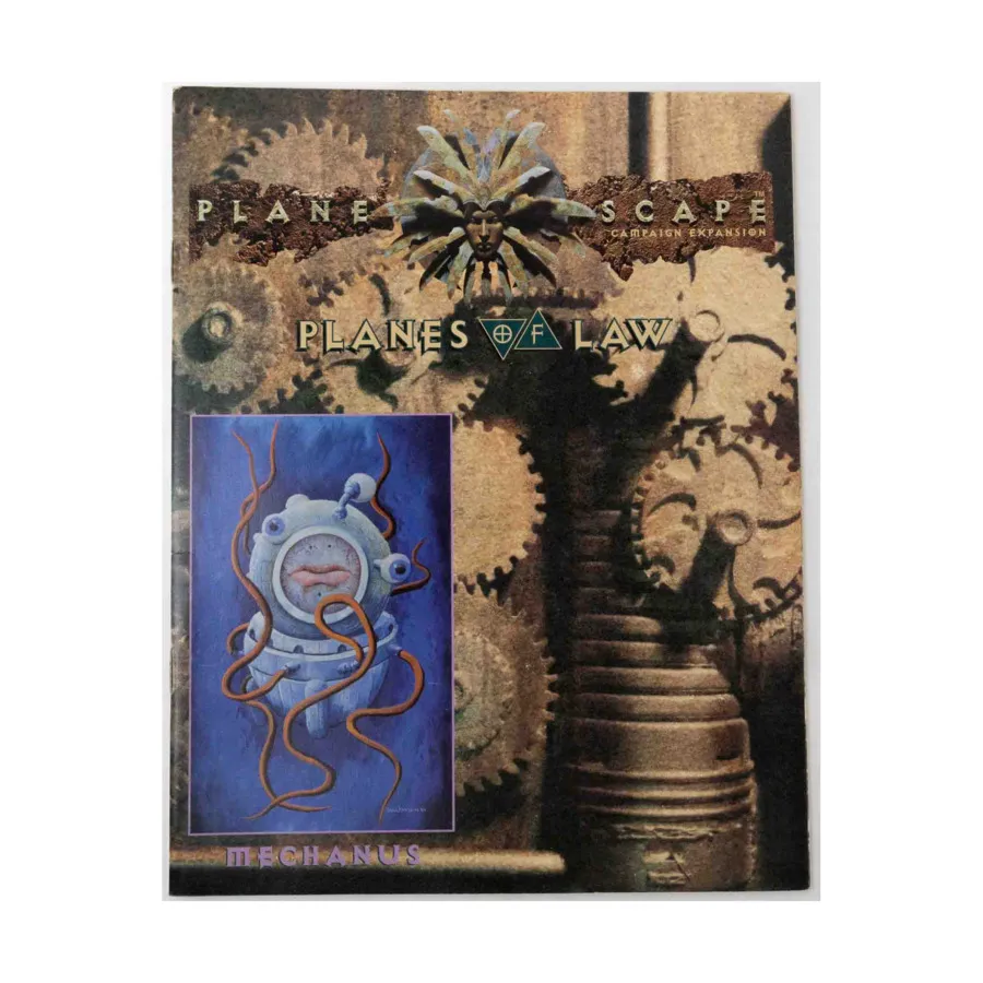 

Planes of Law - Mechanus Book Only!, Planescape, мягкая обложка