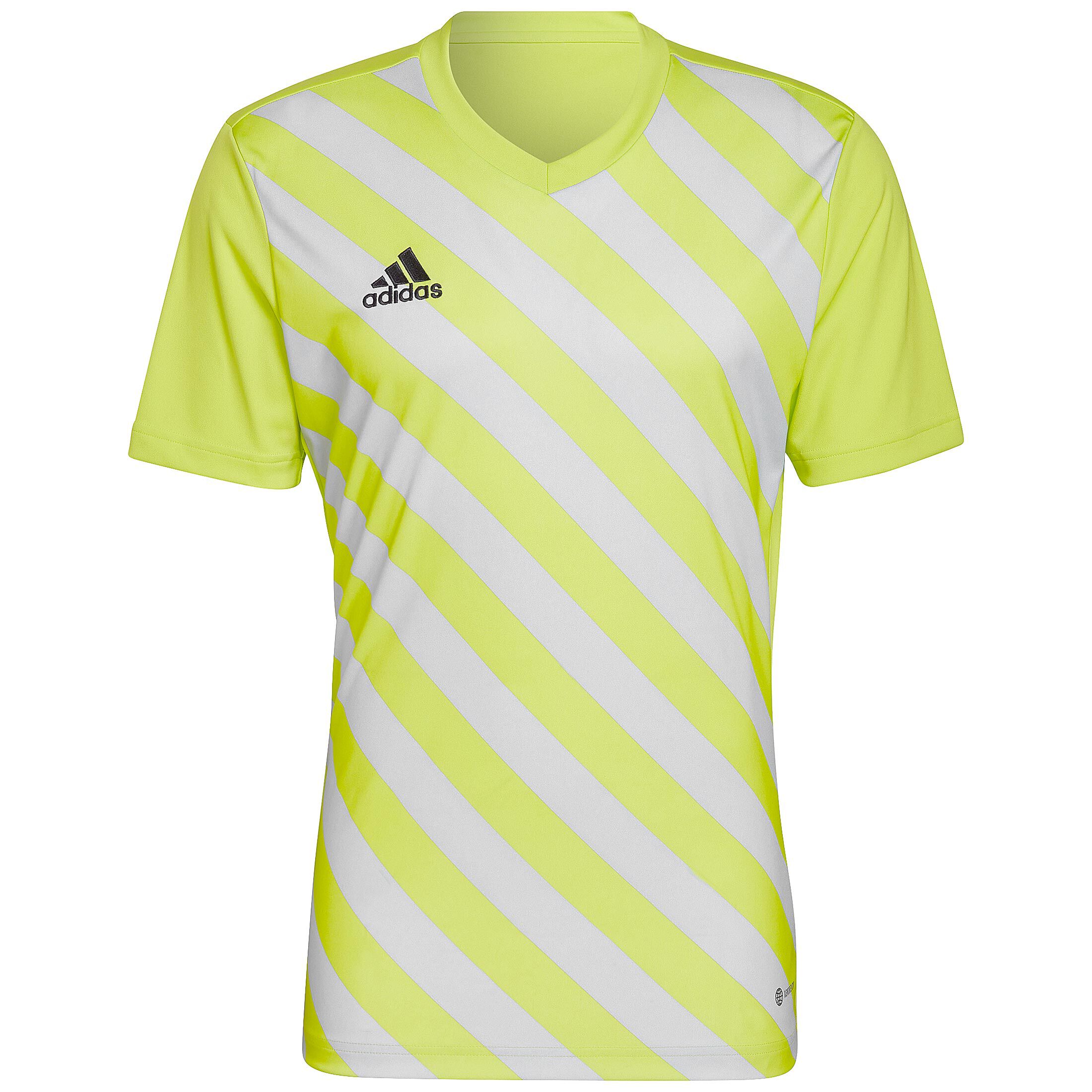 Рубашка adidas Performance Fußballtrikot Entrada 22 GFX, цвет neongelb/weiß