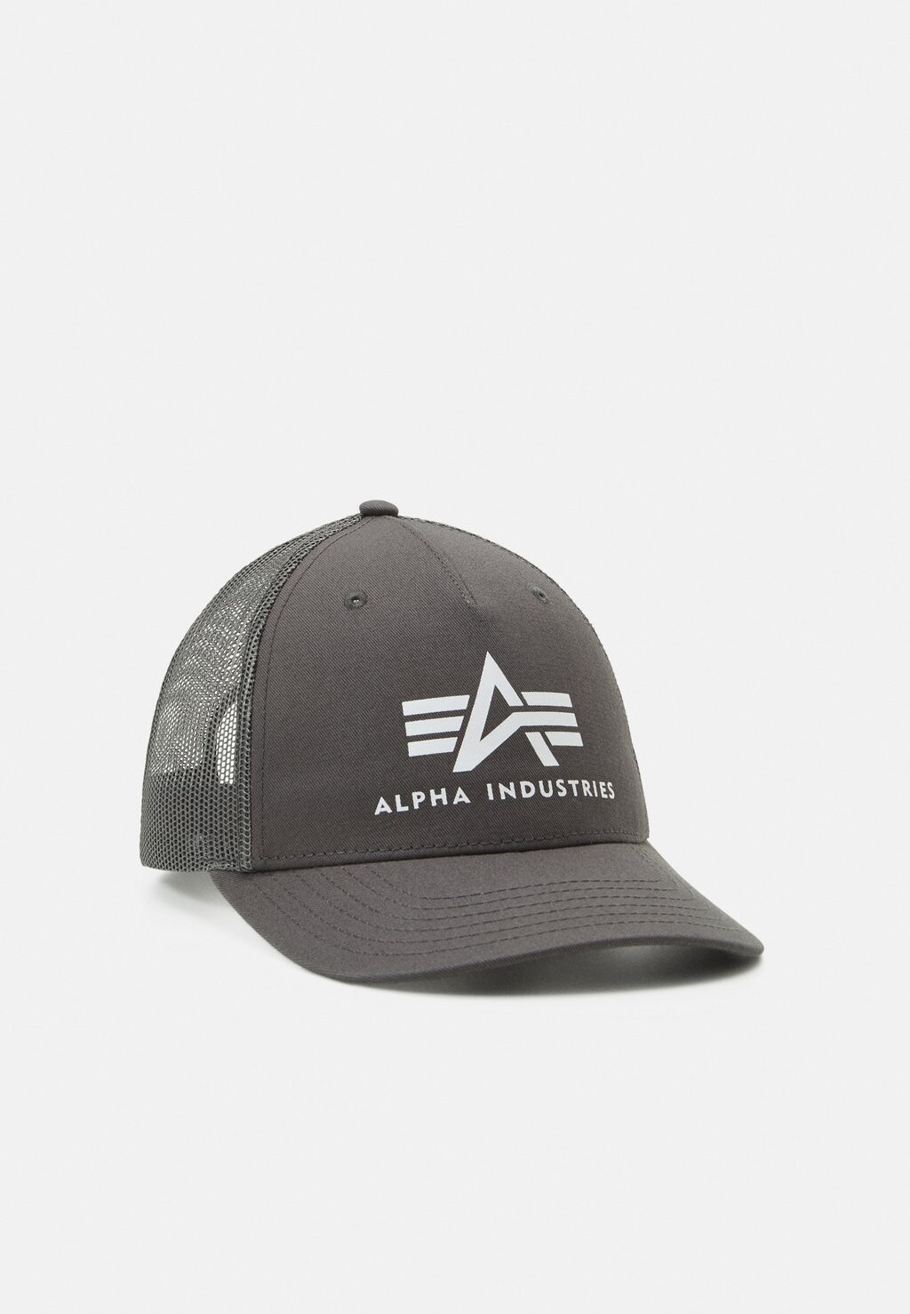 

Кепка BASIC TRUCKER UNISEX Alpha Industries, винтажный серый