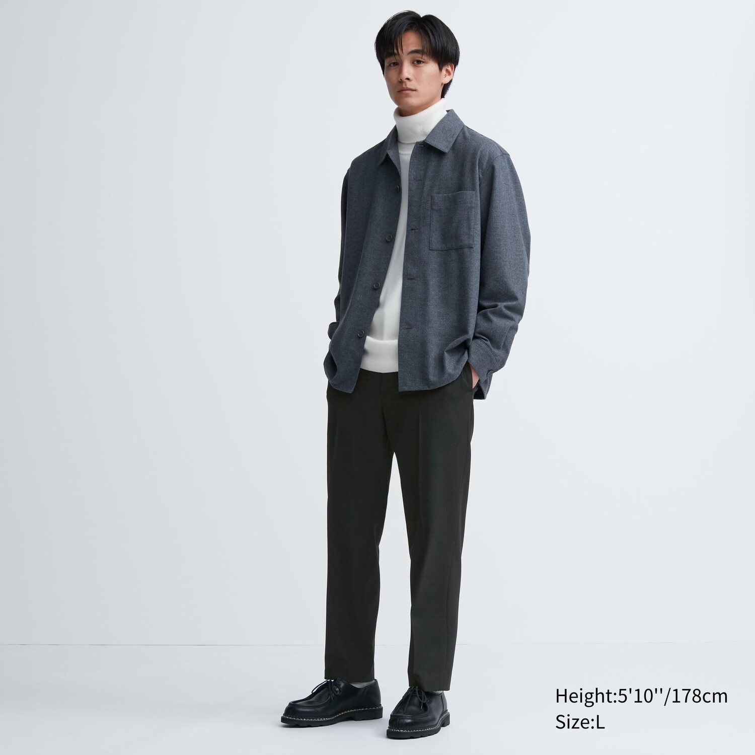 

Брюки UNIQLO длинной по щиколотку, черный