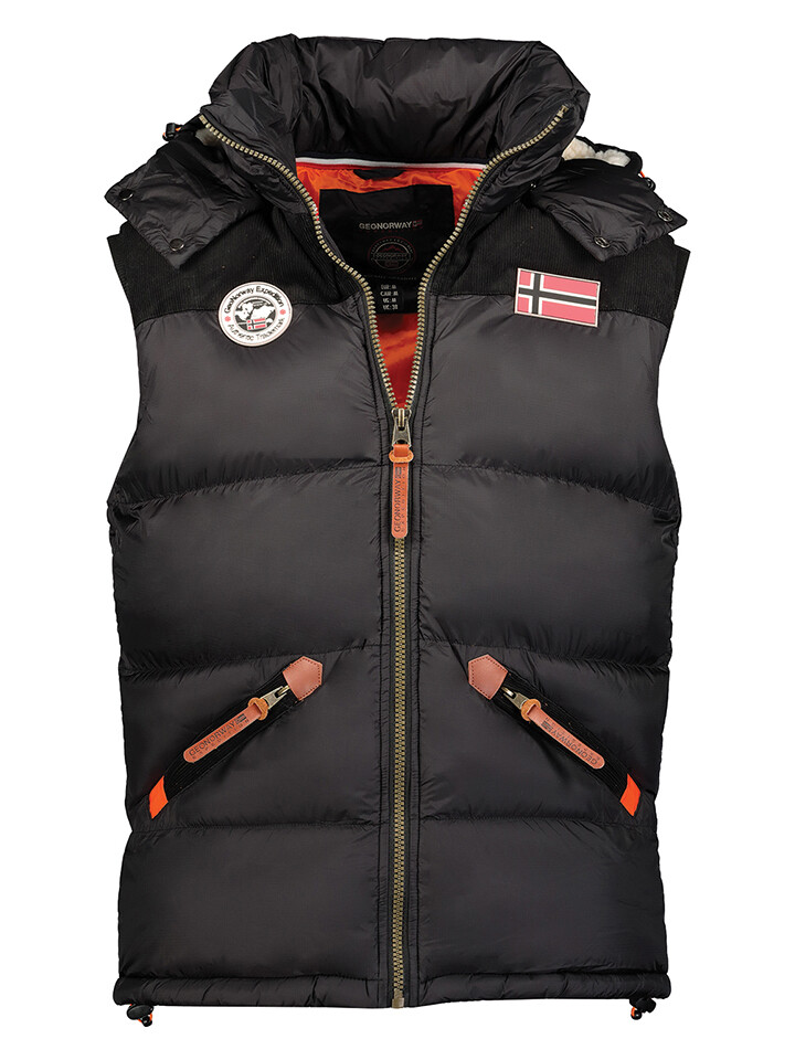 

Утепленный жилет Geographical Norway Velian, черный