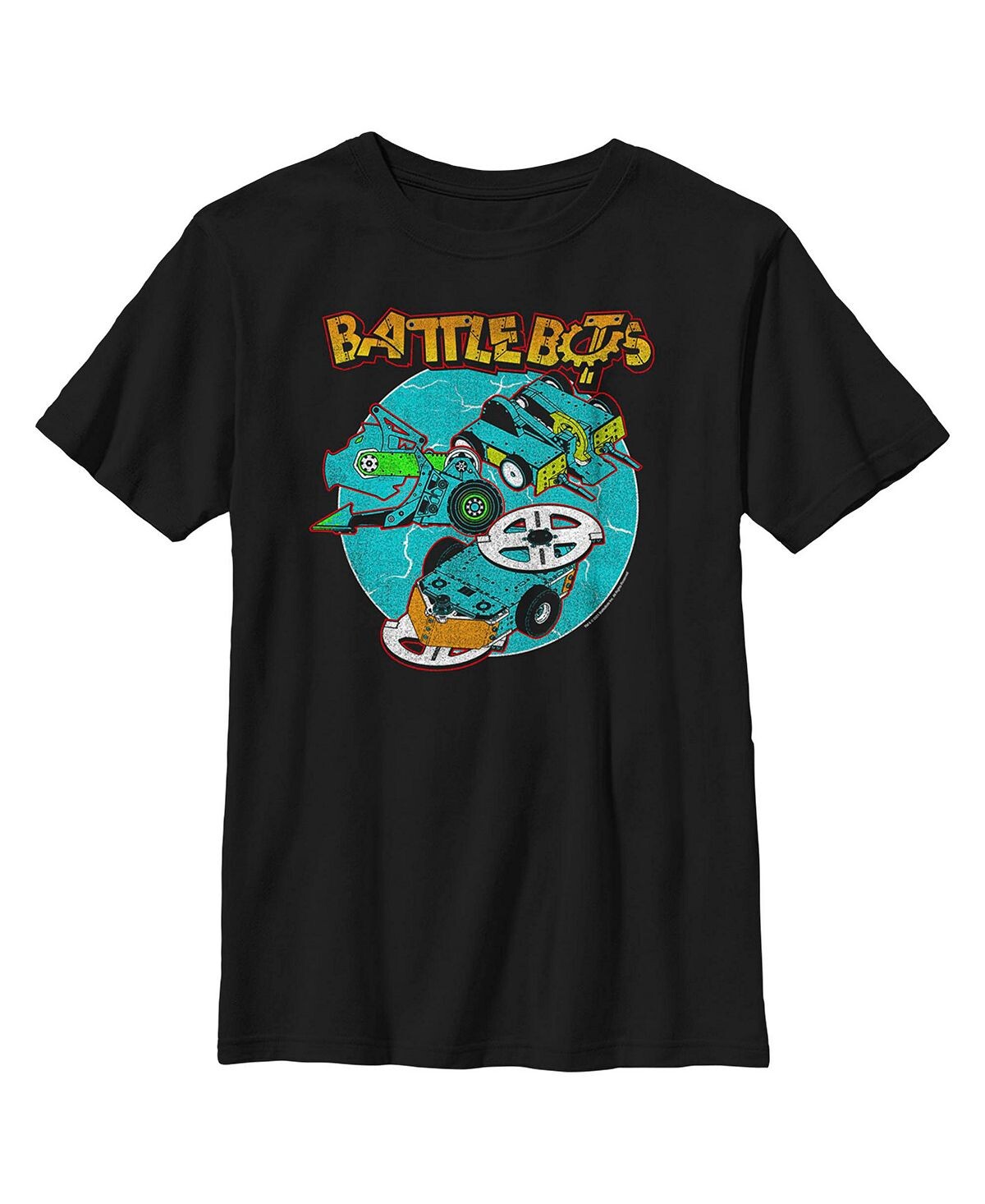 

Детская футболка Boy's Whiplash, SawBlaze и Rotator Battlebots