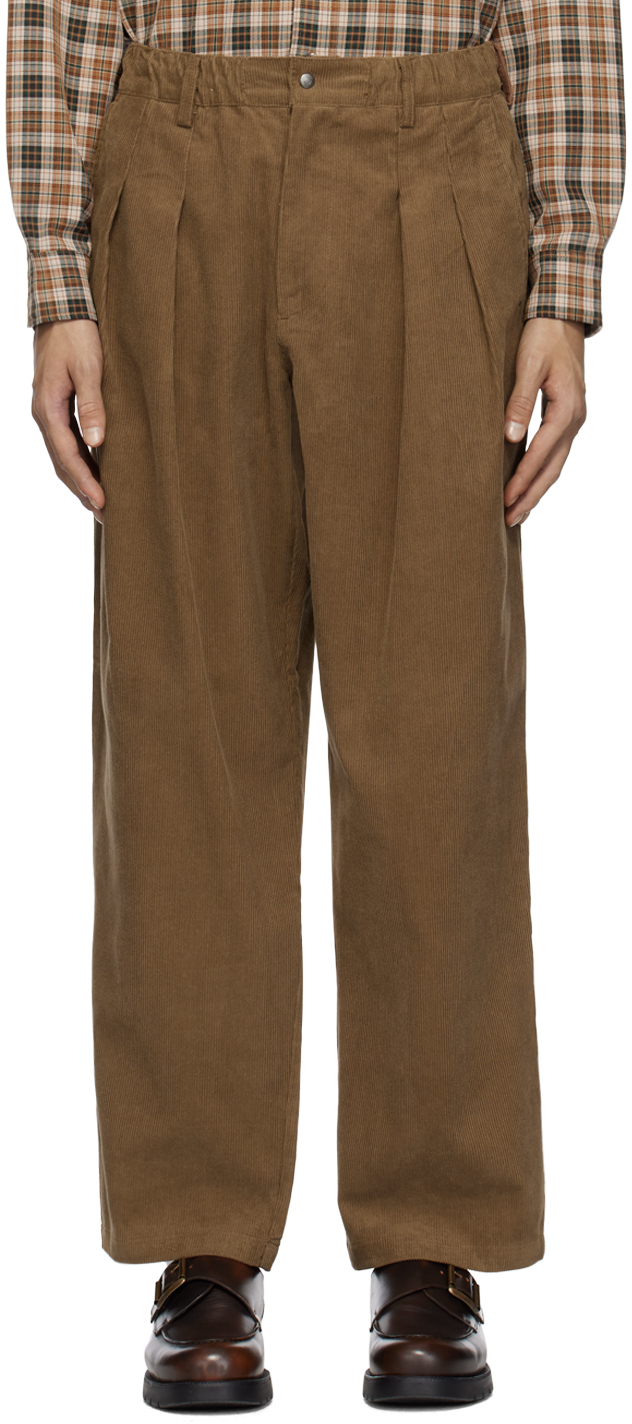 Светло-коричневые брюки AE Uniform Bridge светло коричневые замшевые брюки rosalia stand studio
