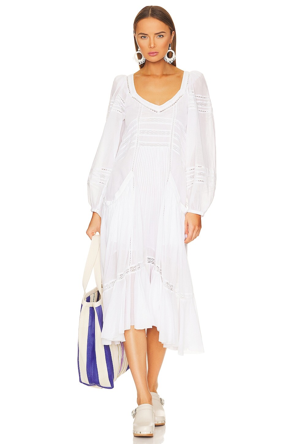 

Платье Isabel Marant Etoile Melia, белый