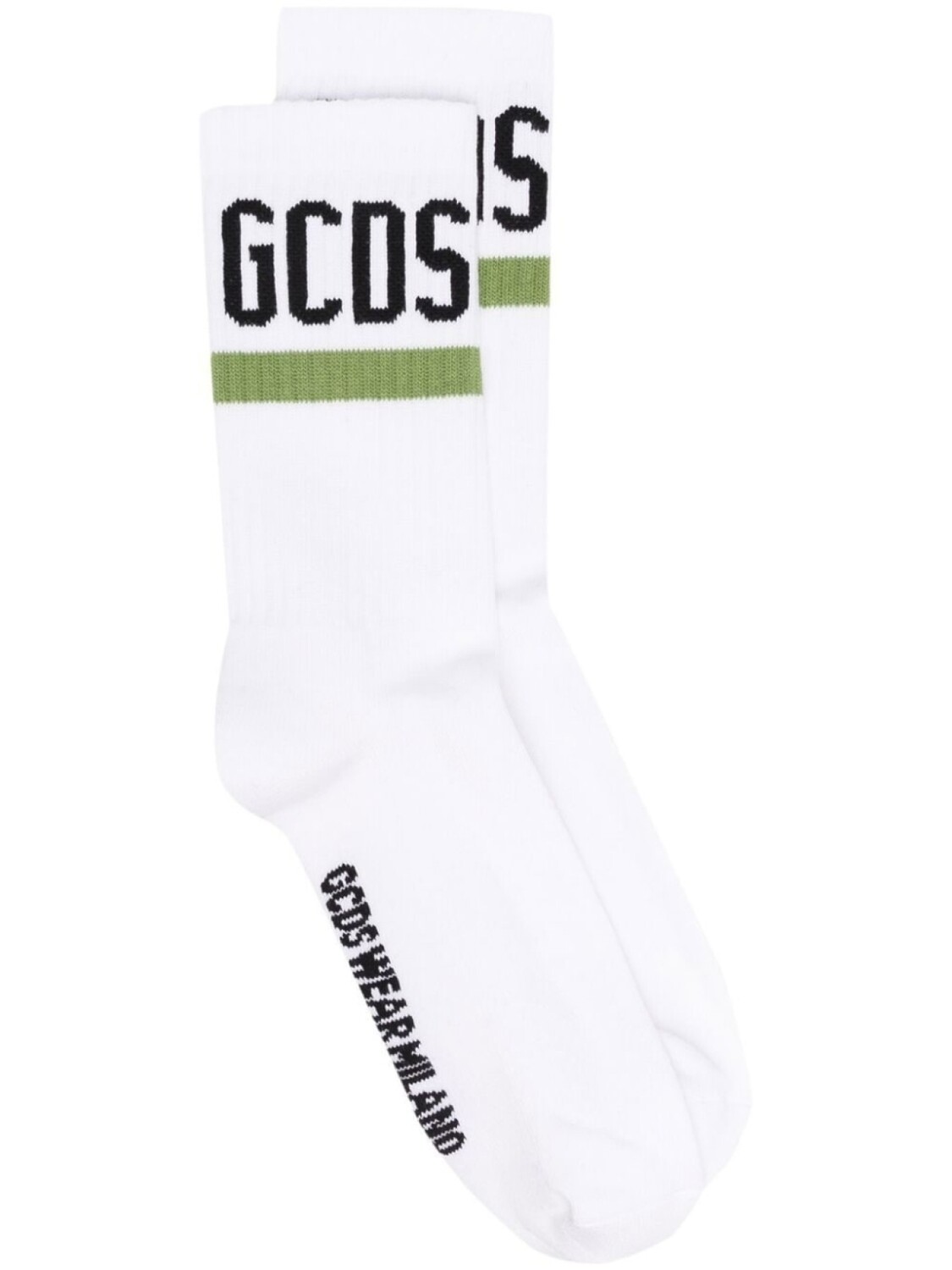 

Gcds носки вязки интарсия, белый