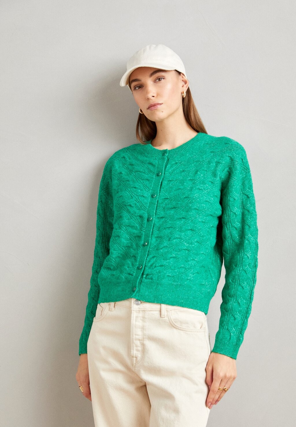 

Кардиган Cardigan Nova Lindex, зеленый