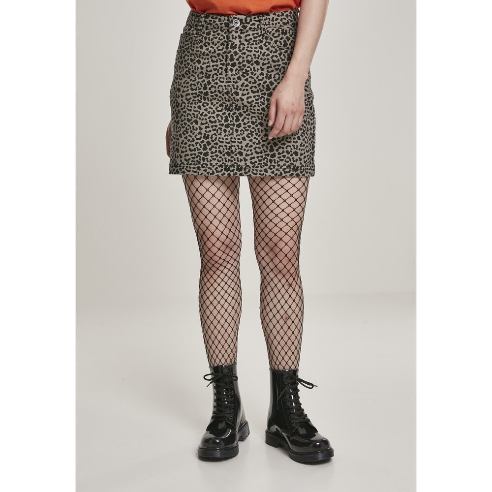 

Юбка Urban Classics Twill Mini, серый