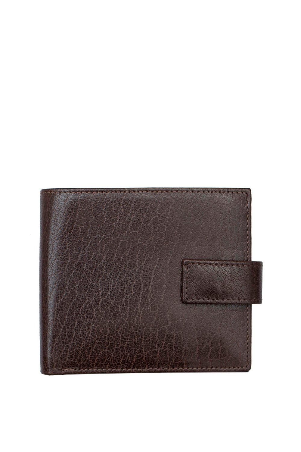 цена Кожаный кошелек двойного сложения 'Ricco' PRIMEHIDE, коричневый