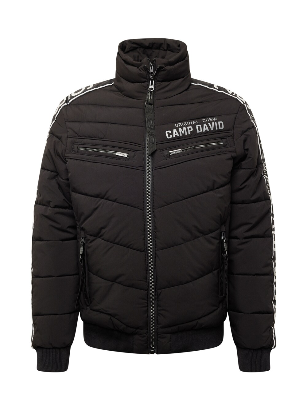 Зимняя куртка CAMP DAVID, черный зажим грудной turbochest camp черный