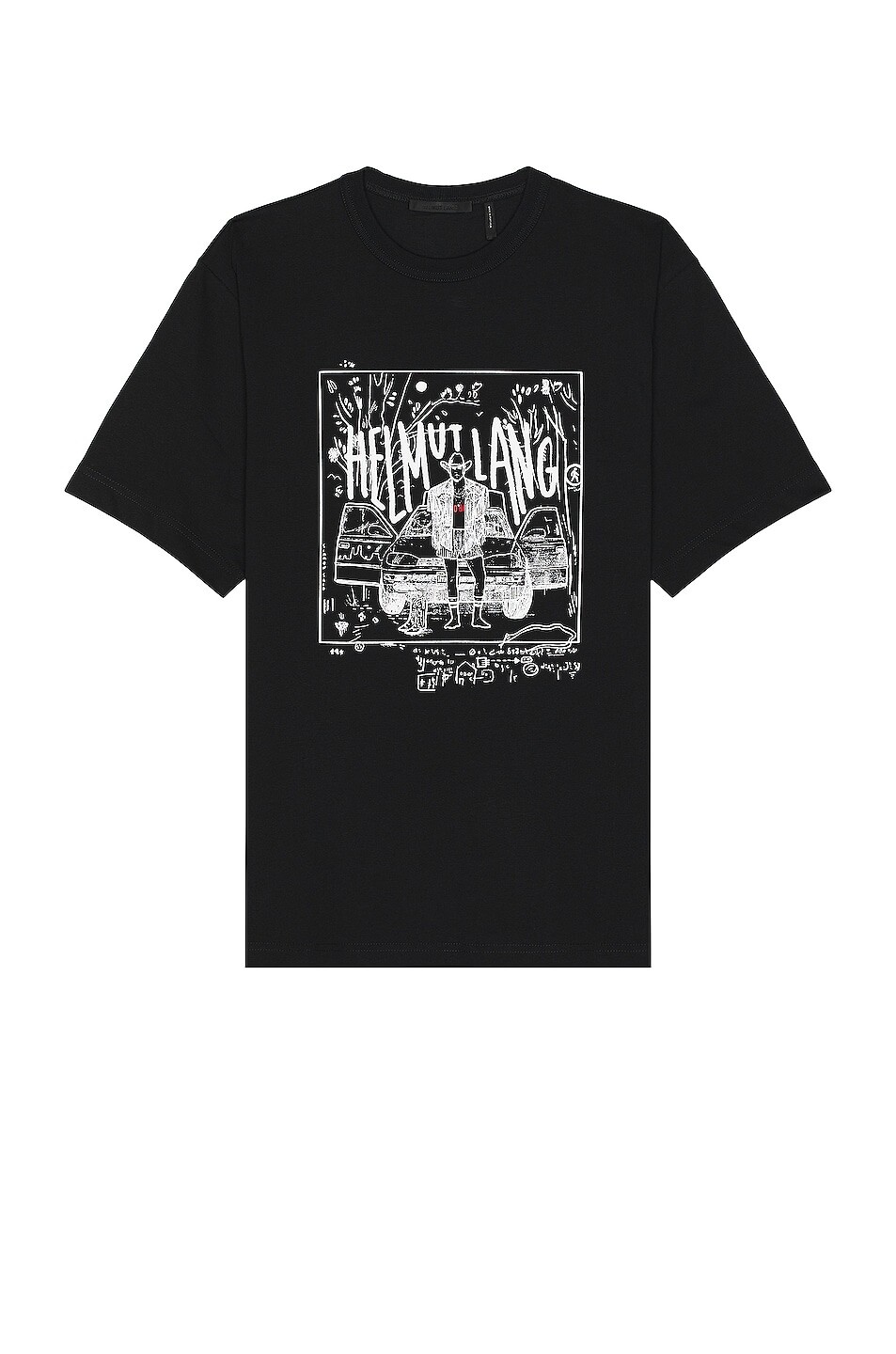 

Футболка Helmut Lang Capsule 6, черный