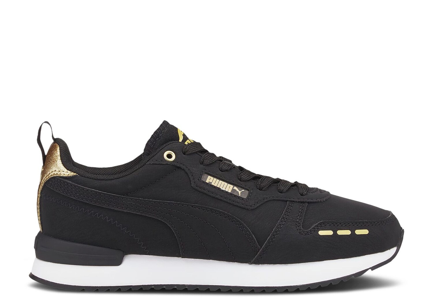 

Кроссовки Puma Wmns R78 Raw Metallics 'Black', черный