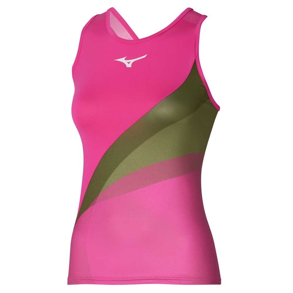 

Футболка без рукавов Mizuno Release Printed, розовый