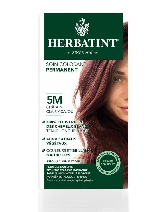 

Краска для волос Herbatint 5M Chatain Clair Acajou