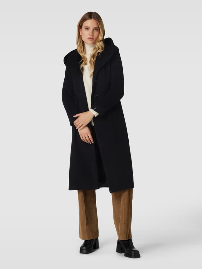 Пальто с боковыми карманами модель НЕЛЛА Milo Coats, черный