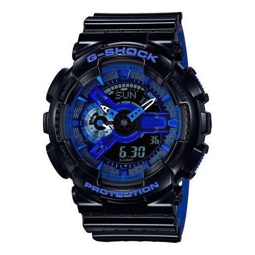 

Часы CASIO G-Shock Analog-Digital 'Black Blue', черный