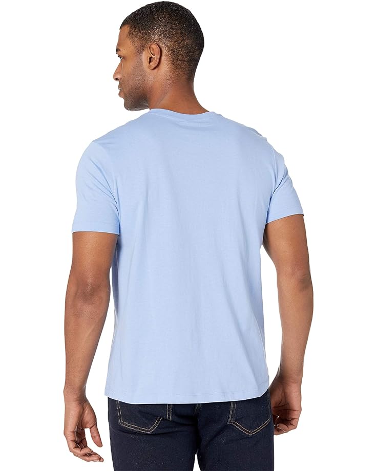 Футболка U.S. POLO ASSN. Solid Crew Neck Pocket T-Shirt, цвет Evian Blue