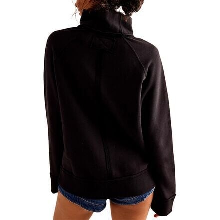 

Топ с молнией 1/2 Just A Game женский Free People, цвет Washed Black