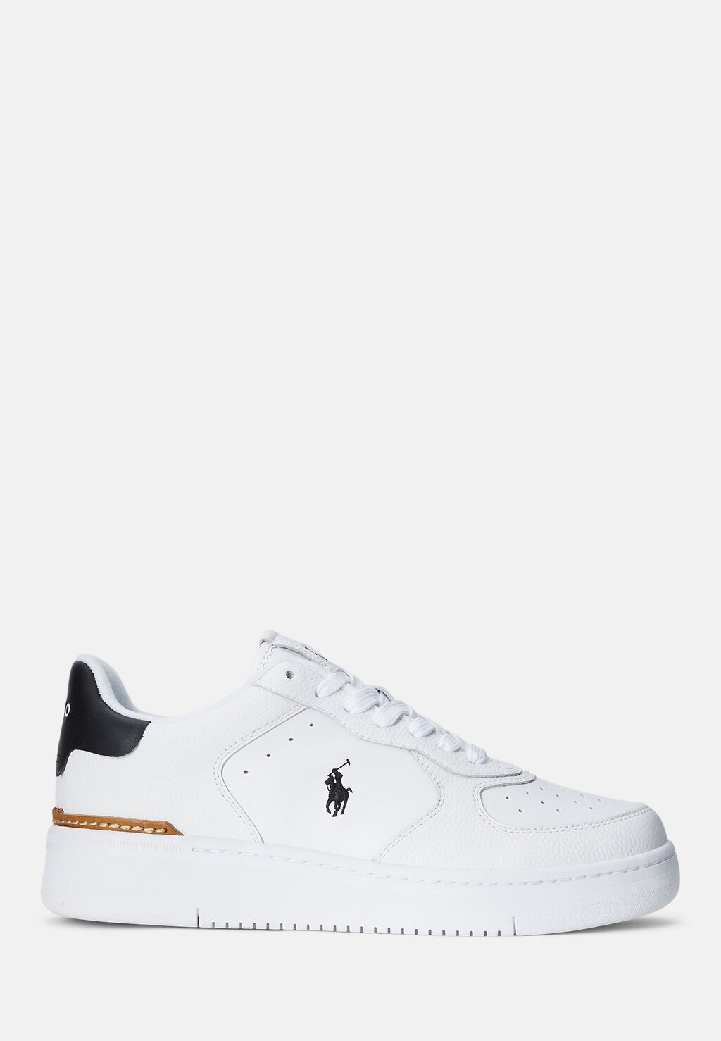 

Низкие кроссовки Masters Court Top Polo Ralph Lauren, цвет white/black