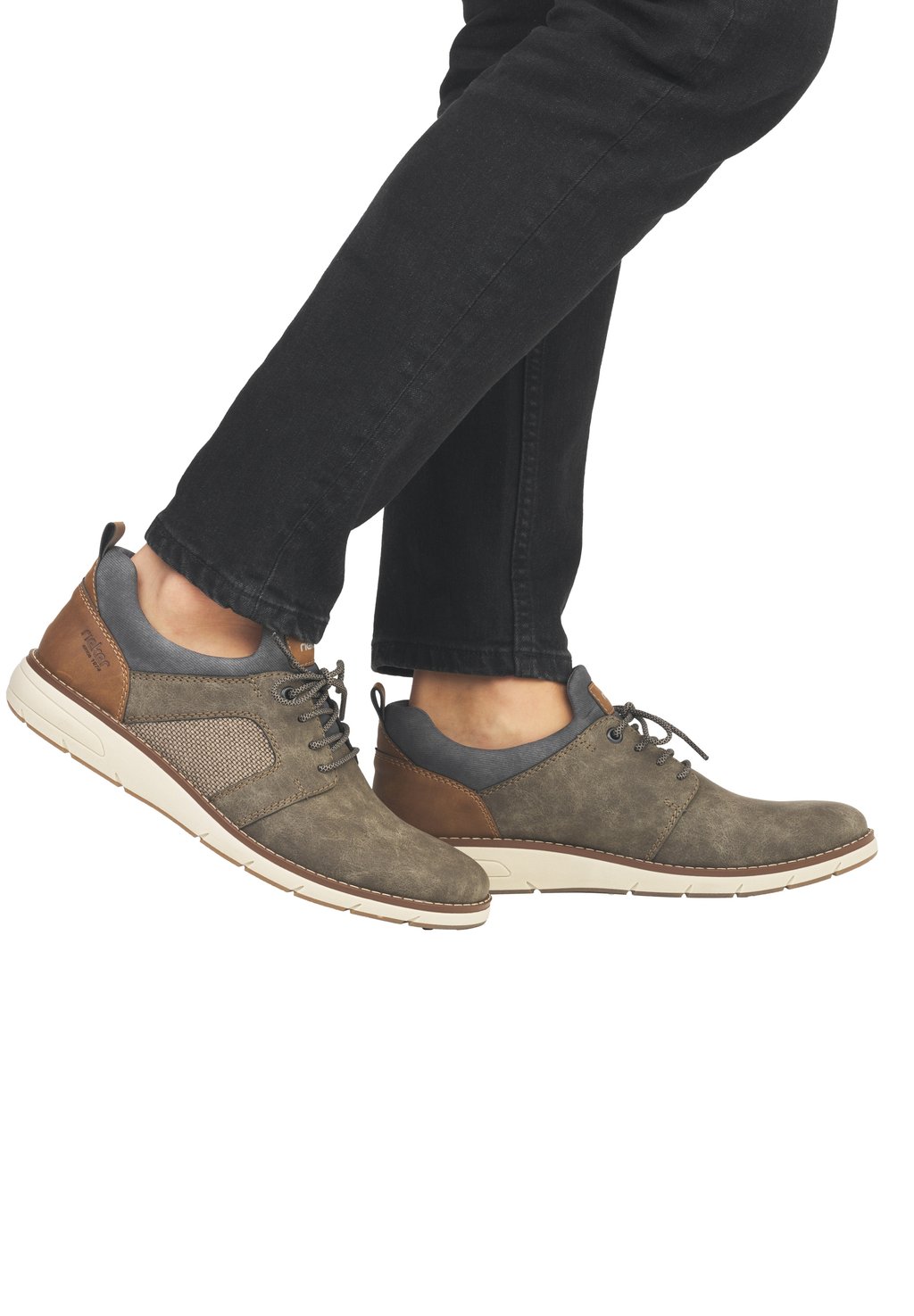 Спортивные туфли на шнуровке Rieker, цвет braun