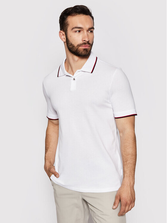 

Поло стандартного кроя Armani Exchange, белый