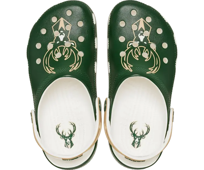 

Сабо NBA Milwaukee Bucks Cls Crocs женские, цвет White