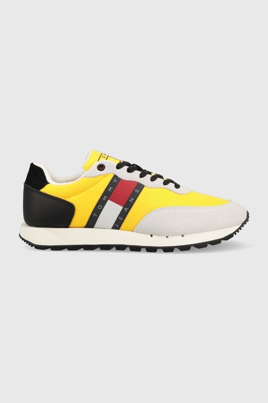 

Кроссовки EM0EM01136 LEATHER RUNNER Tommy Jeans, желтый