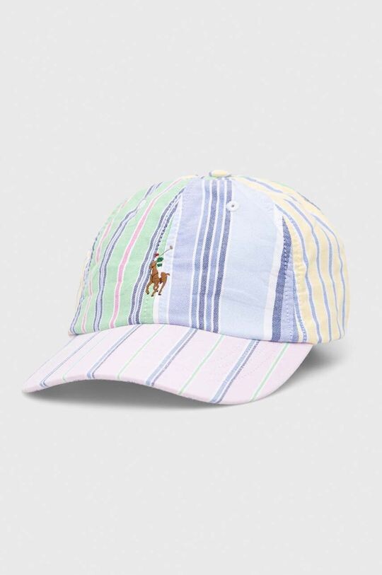 

Хлопковая бейсболка Polo Ralph Lauren, мультиколор