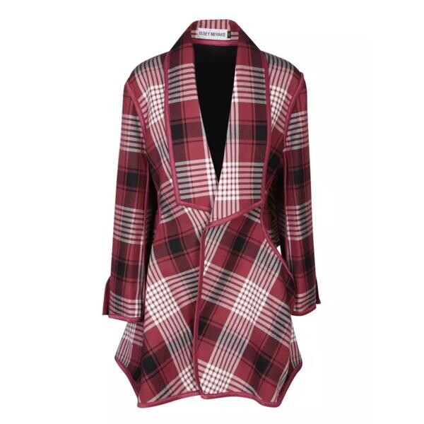 

Куртка wool-blend jacket Issey Miyake, розовый