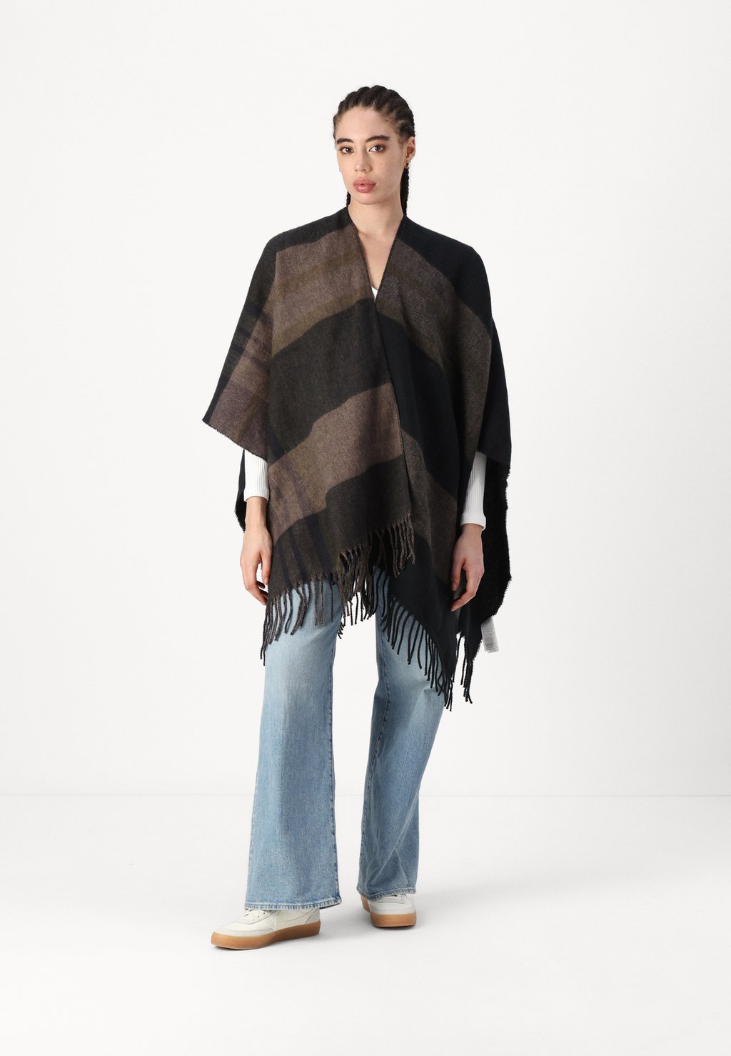 

Пончо VMKIRA PONCHO Vero Moda, мультиколор