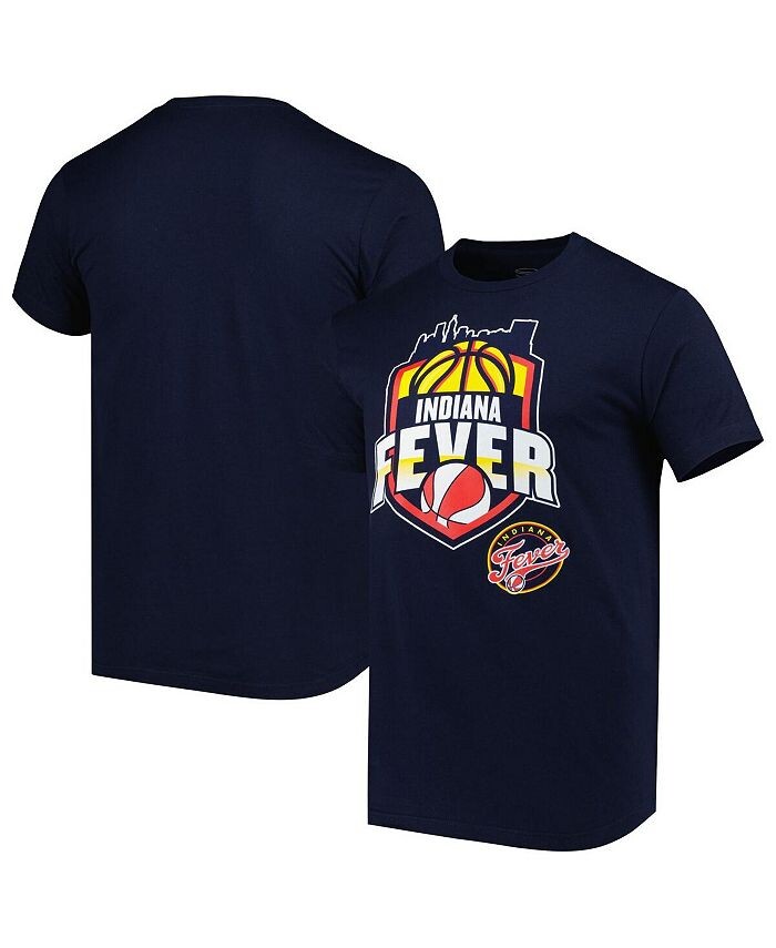 

Мужская и женская темно-синяя футболка Indiana Fever Crest Stadium Essentials, синий