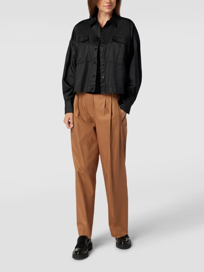 Куртка-рубашка с нагрудными карманами модель ENIA Drykorn, темно-коричневый