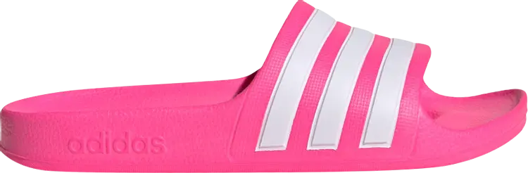 

Кроссовки Adilette Aqua Slide J 'Lucid Pink', розовый