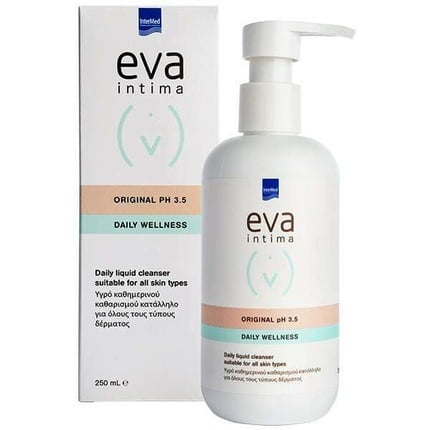 

Eva Intima Original pH 3,5 Daily Wellness Жидкое очищающее средство для интимной зоны 250 мл Intermed