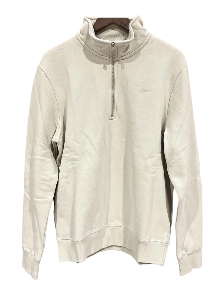 

Свитер Superdry Essential Half Zip, бежевый