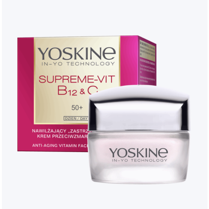 Yoskine Supreme-Vit B12  C Антивозрастной витаминный увлажняющий крем 50+ дневной крем 50 мл