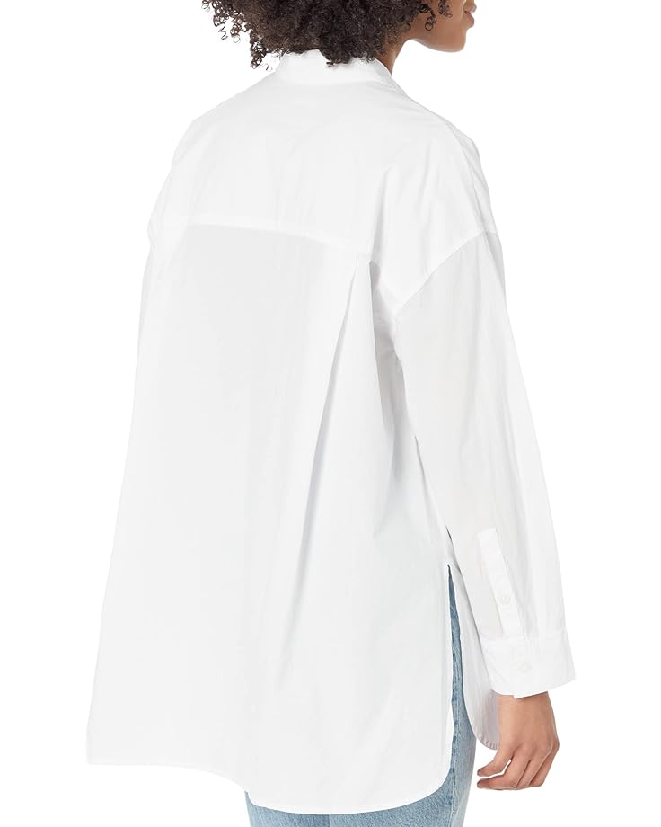 

Рубашка Madewell The Signature Poplin Oversized Shirt, цвет Eyelet White