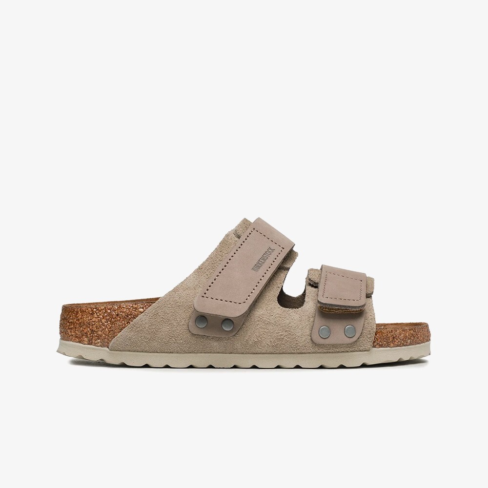 

Кроссовки Uji Suede Leather 'Taupe' BIRKENSTOCK, серый