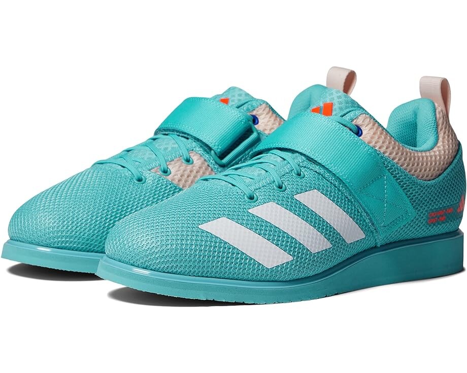 

Кроссовки Adidas Powerlift 5, цвет Preloved Blue/White/Solar Red