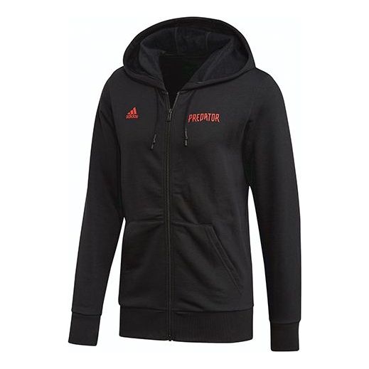 

Куртка adidas Pred Poster Hdy Soccer/Football Hooded Jacket Black, черный