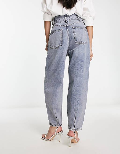 

Джинсы в бумажном пакете AllSaints Sammy, после стирки