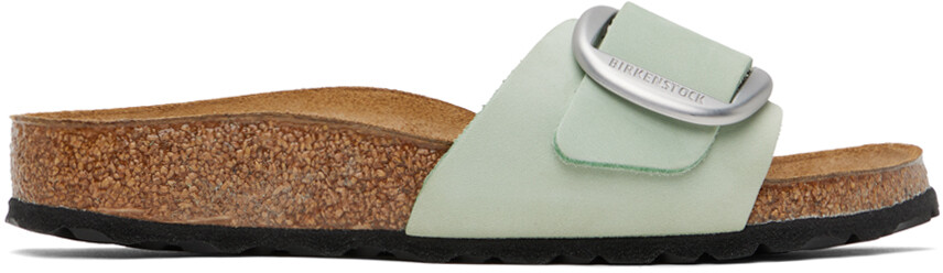 

Зеленые узкие сандалии Madrid Birkenstock