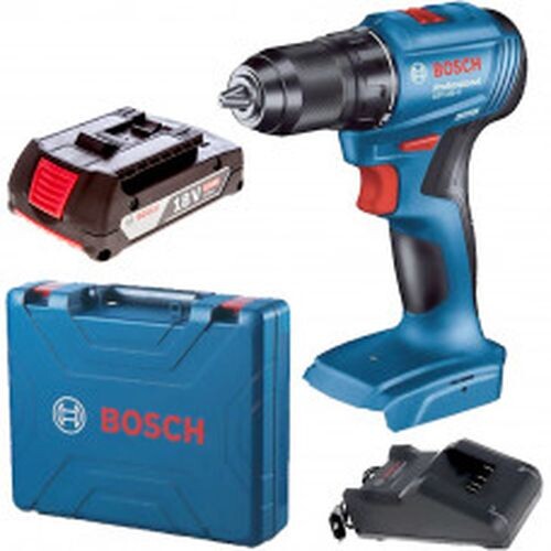 Дрель-шуруповерт аккумуляторная Bosch GSR 185-LI 06019K3001 аккумуляторная дрель шуруповерт bosch gsb 180 li 06019f8323