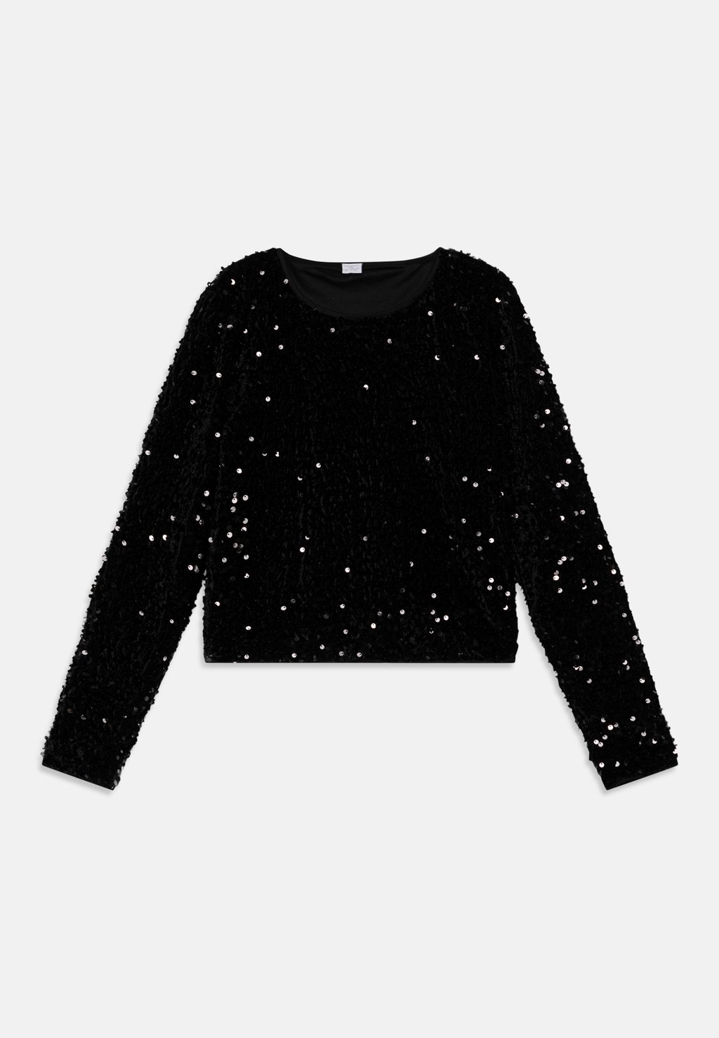 

Футболка с длинным рукавом Long Sleeve Sequins Lindex, черный